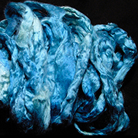 Image of dyed fiber