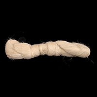 Image of undyed flax fiber